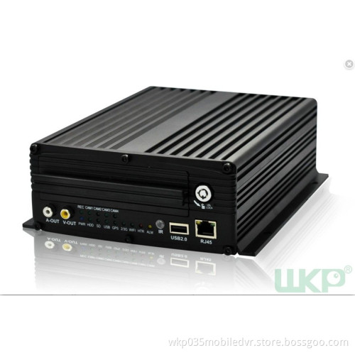 WP-BW2001 4CH HDD Vehicle Fleet Mobile DVR Video Surveillance Security G-sensor 4 Pin